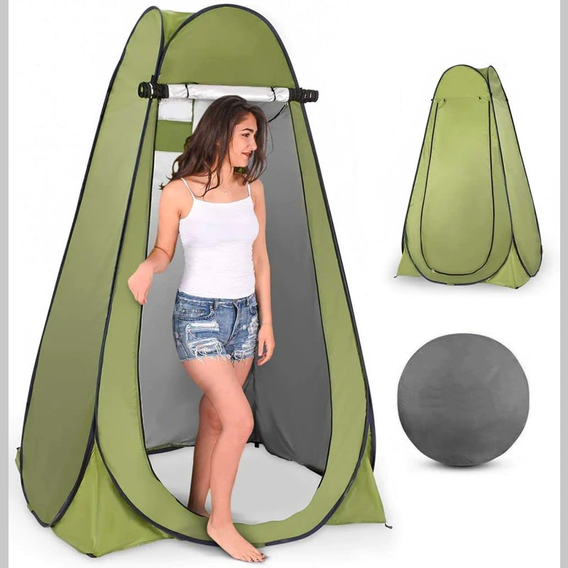 Cheap Goat Tents Camping Tent Travel 190*120*120cm Toilet Shower Tent 190T Beach Tent Single Tent Tents Outdoor Camping   